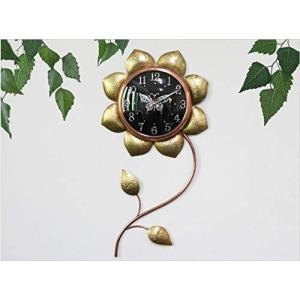 純銅製掛け時計 ヒマワリ HBC-104電波時計 : CHIEKOUBOU2 - 通販