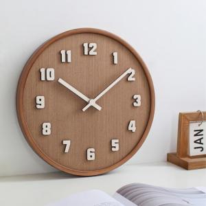 Smith Clock SMITHS 復刻版 レトロウォールクロック ブラウン ウォール