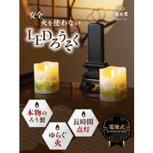 LEDろうそく 仏具 ろうそく 電子 ロウソク...の詳細画像1