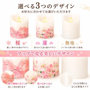 LEDろうそく 電気 ロウソク 仏具 電池式 ...の詳細画像2