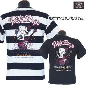 THE BRAVE MAN ザブレイブマン BETTYコラボ天竺半袖Tシャツ BBB-2437