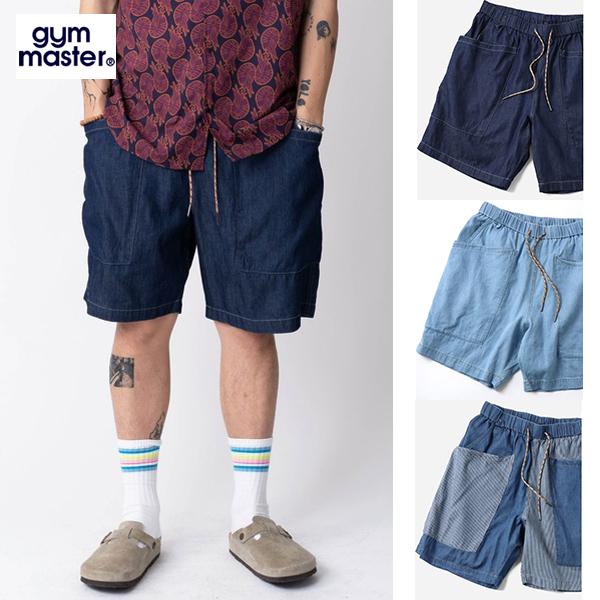 gymmaster ジムマスター　ライトデニムガーデニングショーツ G521735　イージーパンツ　...