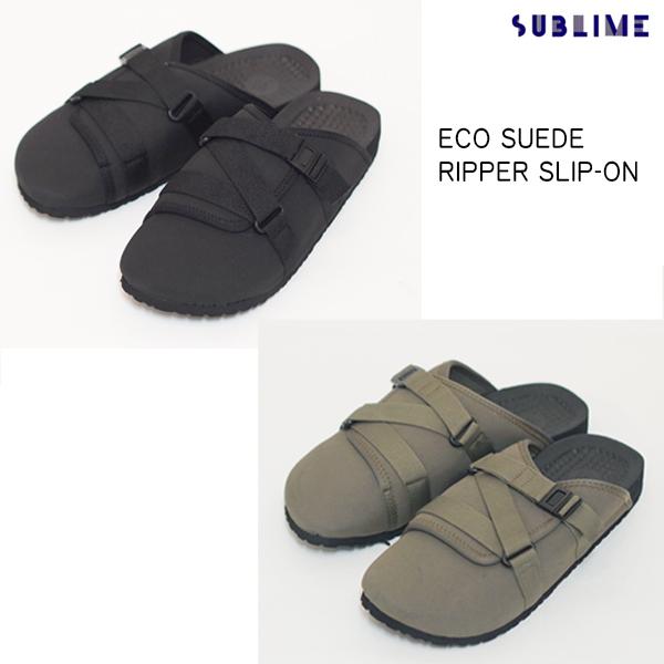SUBLIME　サブライム　ECO SUEDE RIPPER SLIP-ON　エコスエード　リッパ―...