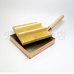 マルシン 銅製玉子焼 21cm ・ 玉子焼用木蓋セットの商品画像