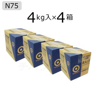 ニッセン 鉄丸くぎ N75 4kg入×4箱 国産丸釘の商品画像