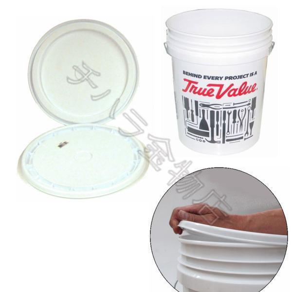 リークタイトLEAKTITE　True Valueトゥルーバリュー　PEペール缶と蓋セット　18L　...