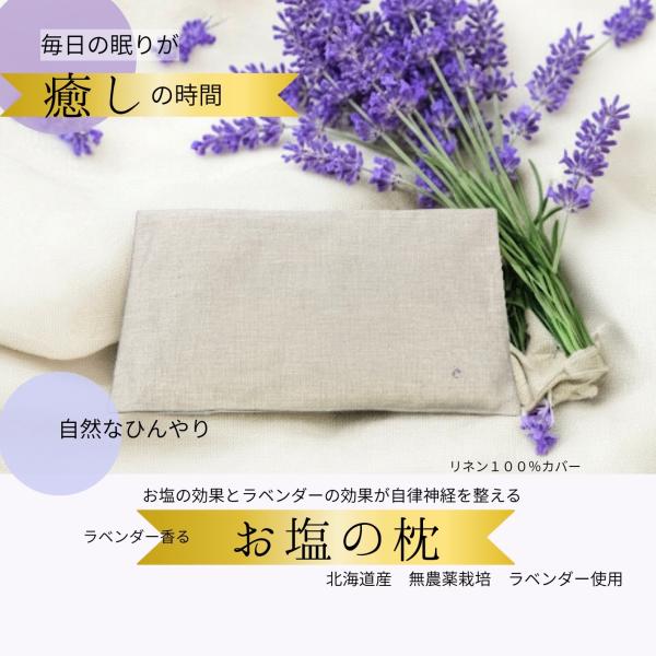塩まくら　塩枕　まくら　枕　ラベンダー