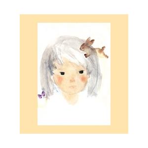 ポストカード No.11『赤い毛糸帽の少女』 : Chihiro Art Shop - 通販