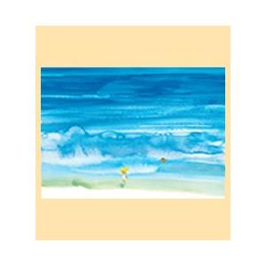 ポストカード　No.64『海とふたりの子ども』｜chihiro-fukyu