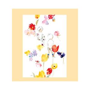 ポストカード　No.82『春　の　庭』｜chihiro-fukyu