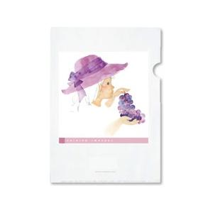 A4 クリアファイル『ぶどうを持つ少女』｜chihiro-fukyu