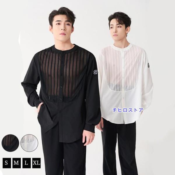 社交ダンス衣装 トップス メンズ ラテン ラテンダンス用シャツ 男性用 ダンス衣装 ダンスウェア 練...