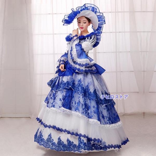 ヨーロッパ風結婚式服装 現代劇演出服 ステージ映えするキラキラカラードレス 演奏会や発表会 カラオケ...