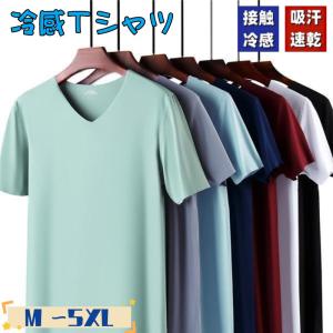 Tシャツ 半袖 メンズ インナー ルームウェア 肌着 Vネック 速乾 通気 メッシュ トップス スポ...