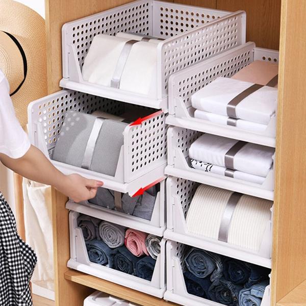 衣装ケース 収納ケース 引き出し クローゼット用 折り畳み 服 収納 プラスチックケース 衣類収納 ...