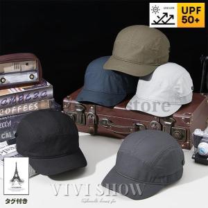 帽子 メンズ  キャップ 夏用 UVカット 紫外線対策 スポーツ ゴルフ 野球帽 アウトドアト｜chihiro1-store