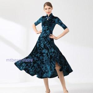 モダンドレス 社交ダンス ワンピース 社交ダンスドレス 社交ダンス衣装