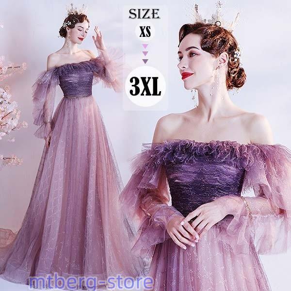 ロングドレス 演奏会 パーティー 大きいサイズ ピアノ 発表会 袖なしカラードレス Aライン キラキ...