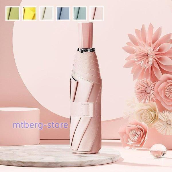 折りたたみ傘レディースメンズ日傘雨傘晴雨兼用傘UVカット紫外線対策完全遮光遮熱手動傘折り畳み折りたた...