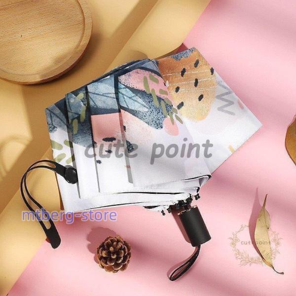 折りたたみ傘撥水加工折り畳み傘3段折り晴雨兼用猫柄高強度耐久性の高い8本骨大きめサイズかさカサメンズ...