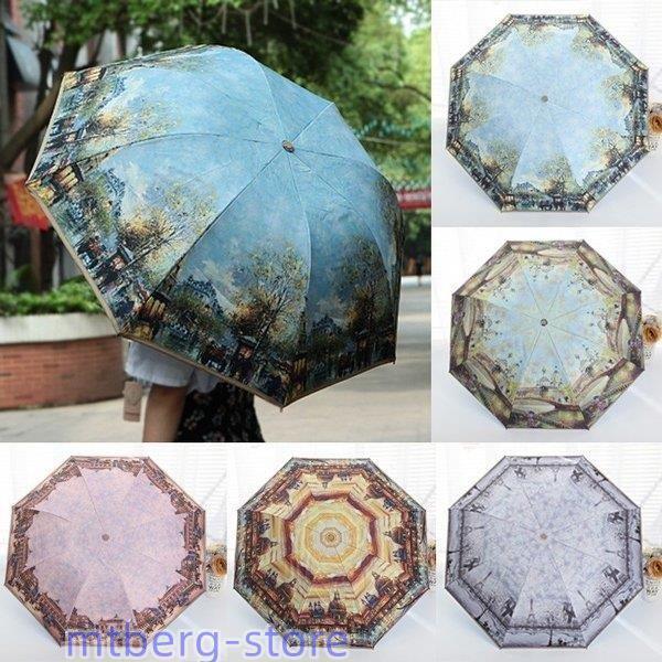 日傘折りたたみ日傘遮光UV傘レディース晴雨兼用傘紫外線対策遮熱傘大きい軽量丈夫傘遮光効果夏新作