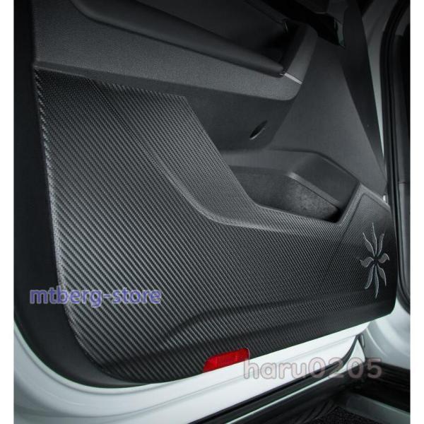 新型 トヨタ RAV4 50系 専用 ドアキックガード ドアマットプロテクター ドアキックマット ド...