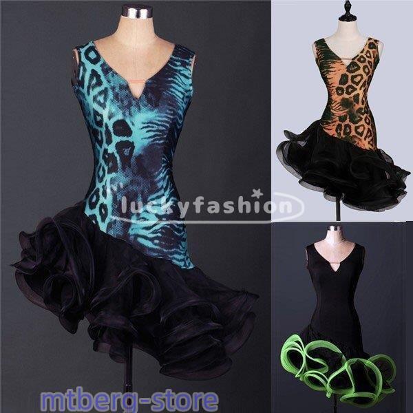 ラテン 衣装 チャチャチャ 社交ダンス ラテンドレス ワンピース 黒  キャバ ダンス 練習服 発表...