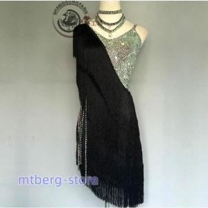 社交ダンス衣装 ラテンダンス衣装 ダンスドレス ラテンドレス チャチャ タンゴ ラテンダンス 衣装 パーティー イベント ラテンドレス ダンス衣装｜chihiro1-store