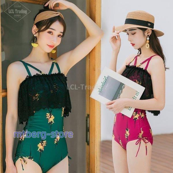 レディース 水着2点セット 体型カバー セパレート スイムウェア ビキニ ショートパンツ 黒い 水着...