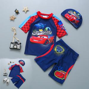 【 ディズニー 『水着 カーズ 』 上下セット ラッシュガード
