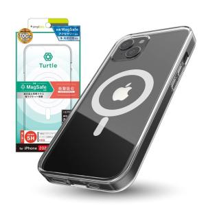 Simplism シンプリズム iPhone 13 Turtle MagSafe対応 ハイブリッドクリアケース TR-IP21M-TTMS-の商品画像