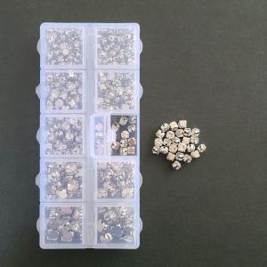 連結ラインストーン SS6 【 10ヤード 約9メートル クリアゴールド