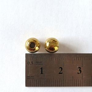 ゴールド ステンレス メタルビーズ 【6個 8...の詳細画像3