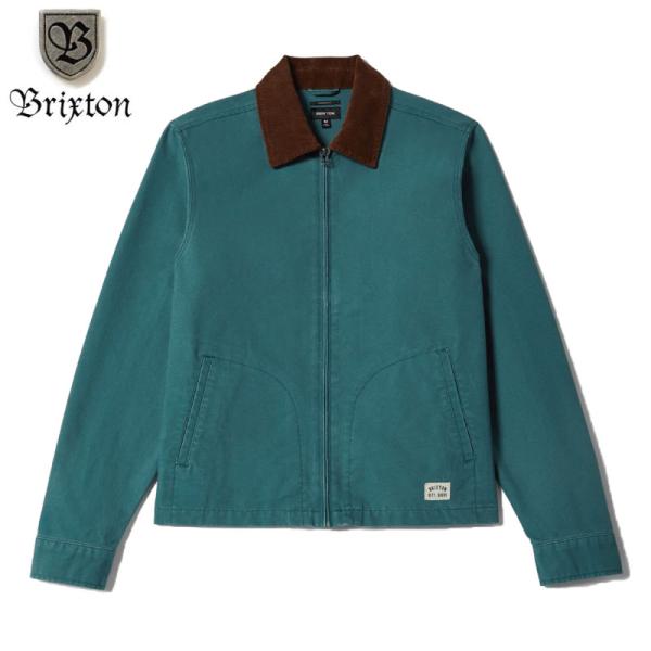 Brixton ブリクストン 襟コーデュロイワークジャケット ブルゾン ドリズラージャケット