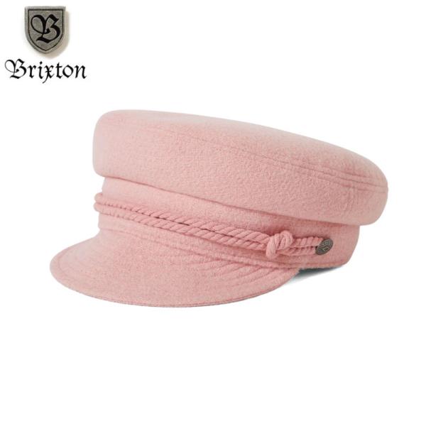 Brixton ブリクストン レディース マリンキャップ ブークレ素材 ソフトピンク