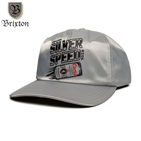 Brixton ブリクストン キャップ トラッカーキャップ Coors クアーズ レージング シルバ...
