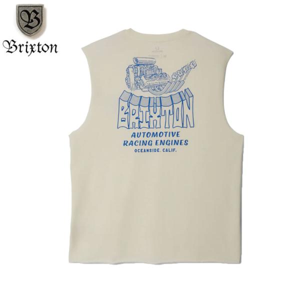 Brixton ブリクストン スリーブレス ノースリーブ Tシャツ グラフィック プリント アメカジ...