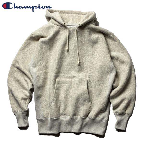 チャンピオン 復刻 後付けパーカー 無地 リバースウィーブ Champion TRUE TO ARC...