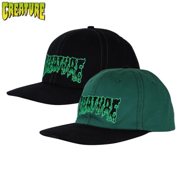 CREATURE クリーチャー キャップ トラッカーキャップ トラックキャップ ロゴ刺繍