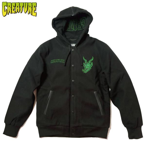 CREATURE クリーチャー ジャケット スタジャン バーシティジャケット スタジアムジャンパー