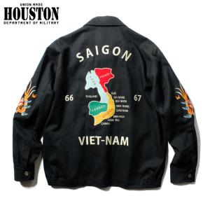 HOUSTON（ヒューストン） ベトジャン ベトナムジャケット マップ地図