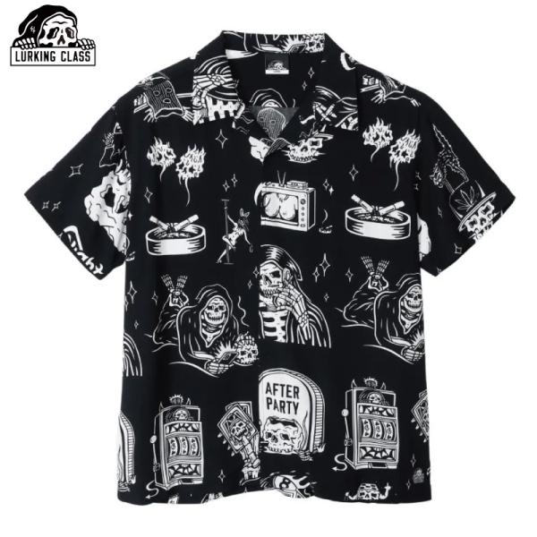 LURKING CLASS ラーキングクラス アロハシャツ 半袖