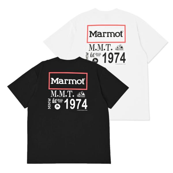 Marmot マーモット Tシャツ アーカイブロゴ グラフィック プリント