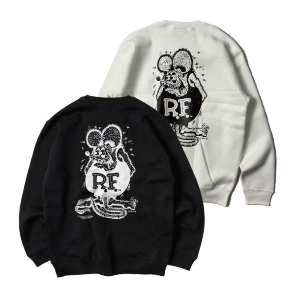 Ratfink ラットフィンク プリント スウェット トレーナー M-XL