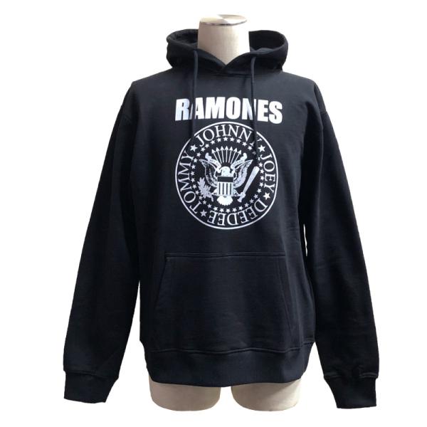 RAMONES ラモーンズ プリント グラフィック パーカー スウェット ROCK OFF