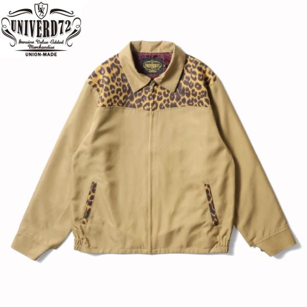 スウィングトップ スイングトップ ジャケット レオパード柄 豹柄 ツートン 切替 ロックンロール ユ...
