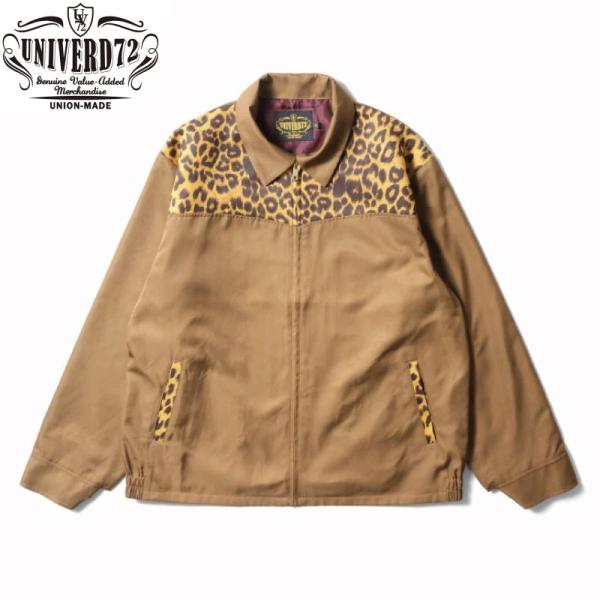 スウィングトップ スイングトップ ジャケット レオパード柄 豹柄 ツートン 切替 ロックンロール ユ...