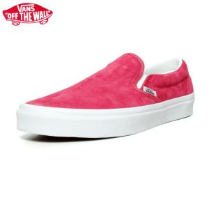 VANS バンズ US企画 スニーカー メンズ レディース Slipon スリッポン Pig Suede ピッグスウェード ピンク系｜chiki-2