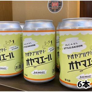 クラフトビール　小山市産コシヒカリの食品ロス削減から生まれたセゾンスタイルビール　オヤマエール6本｜chiki-gift