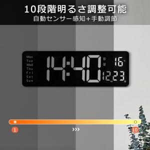 デジタル時計 大型 時計 壁掛け おしゃれ 大...の詳細画像4